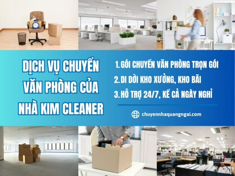 dịch vụ chuyển văn phòng Quảng Ngãi